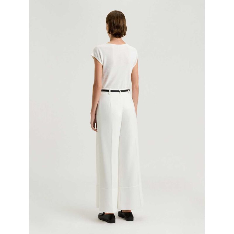 Veronika Maine Asymmetric Wavy Ottoman Knit image number 1